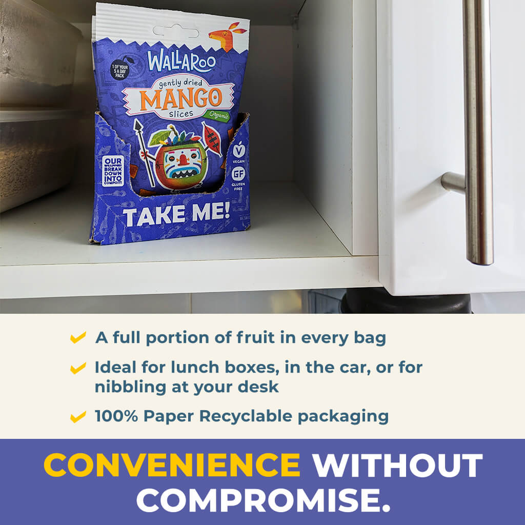 Organic Gently Dried Mango Slices