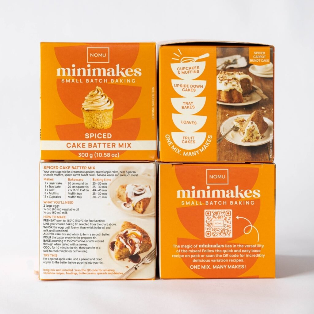 NOMU MM Spiced Cake Batter Mix